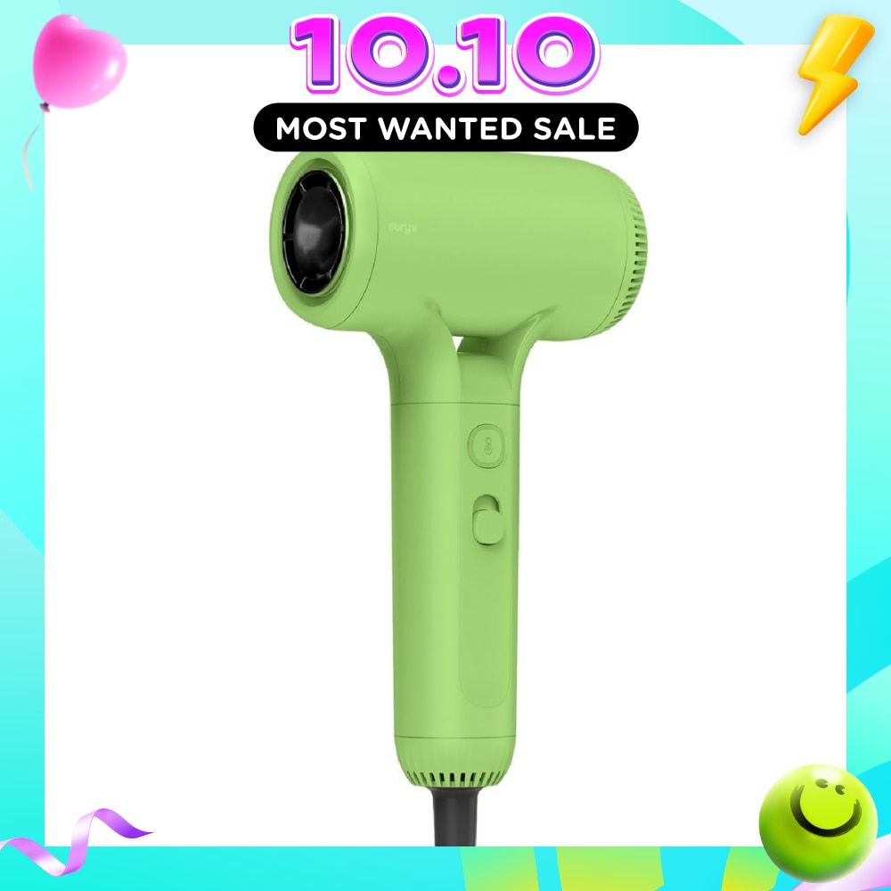 STRYV Colour+ 2.0 Green Hairdryer 1s | Electronics & Appliances