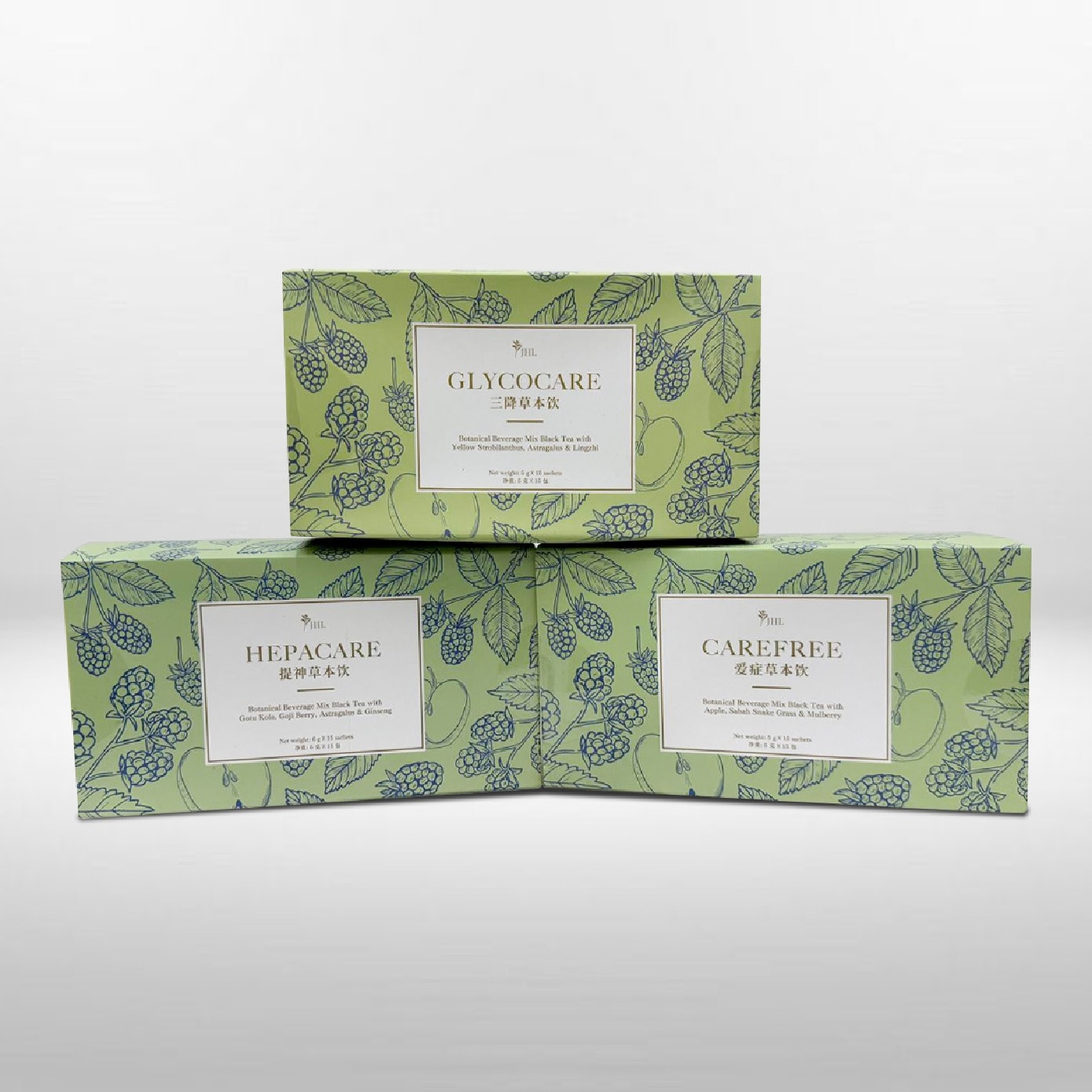 Glycocare Botanical Beverage Mix Black Tea 5g x 15s image