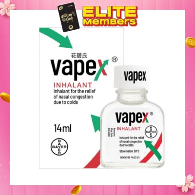 VAPEX Nasal Decongnestant Inhalant 14ml
