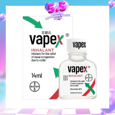 VAPEX - Nasal Decongnestant Inhalant 14ml