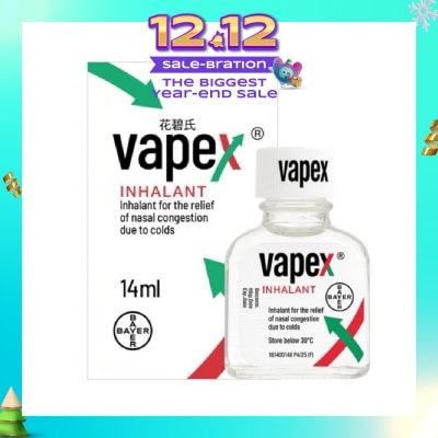VAPEX Nasal Decongnestant Inhalant 14ml