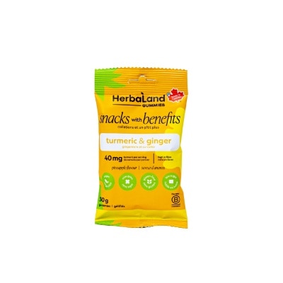 HERBALAND Turmeric & Ginger Gummies 30g image