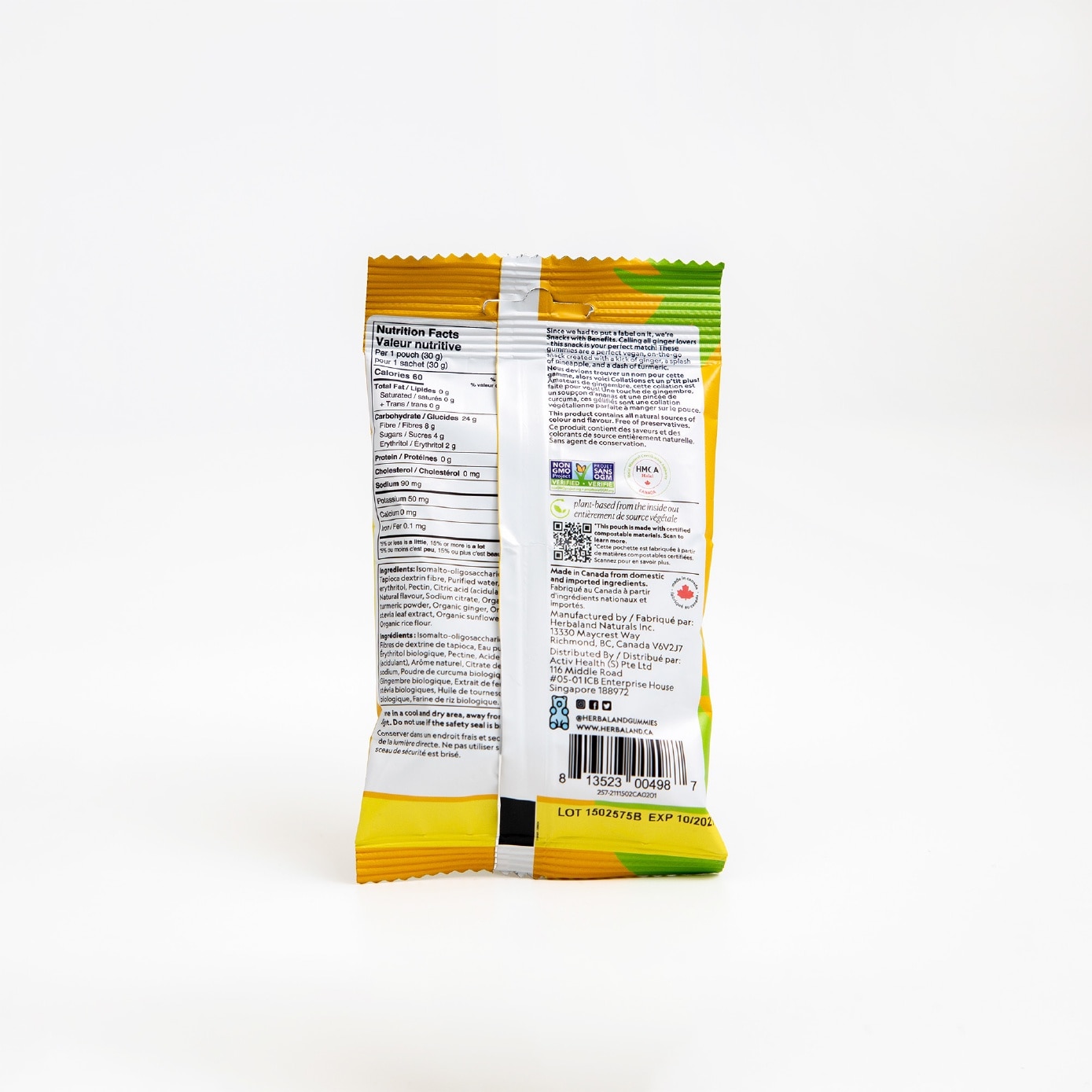 Turmeric & Ginger Gummies 30g