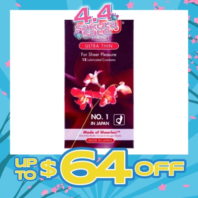 OKAMOTO® - Orchid Ultra Thin Latex Condoms 12S