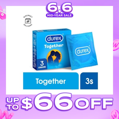 DUREX - Together Condoms 3s
