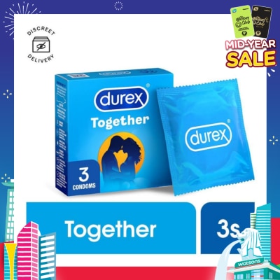 DUREX Together Condoms 3s