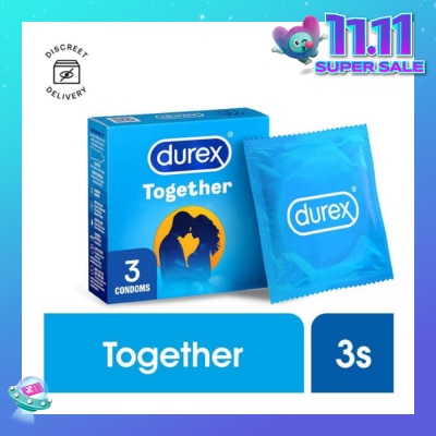 DUREX Together Condoms 3s