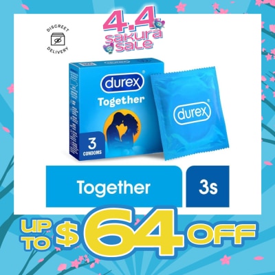 DUREX - Together Condoms 3s