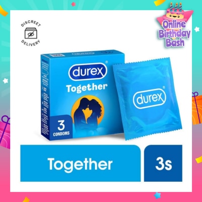 DUREX Together Condoms 3s