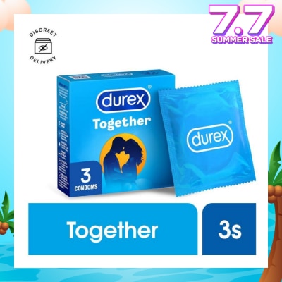 DUREX Together Condoms 3s