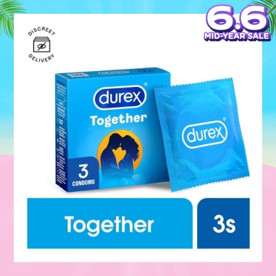 DUREX Together Condoms 3s