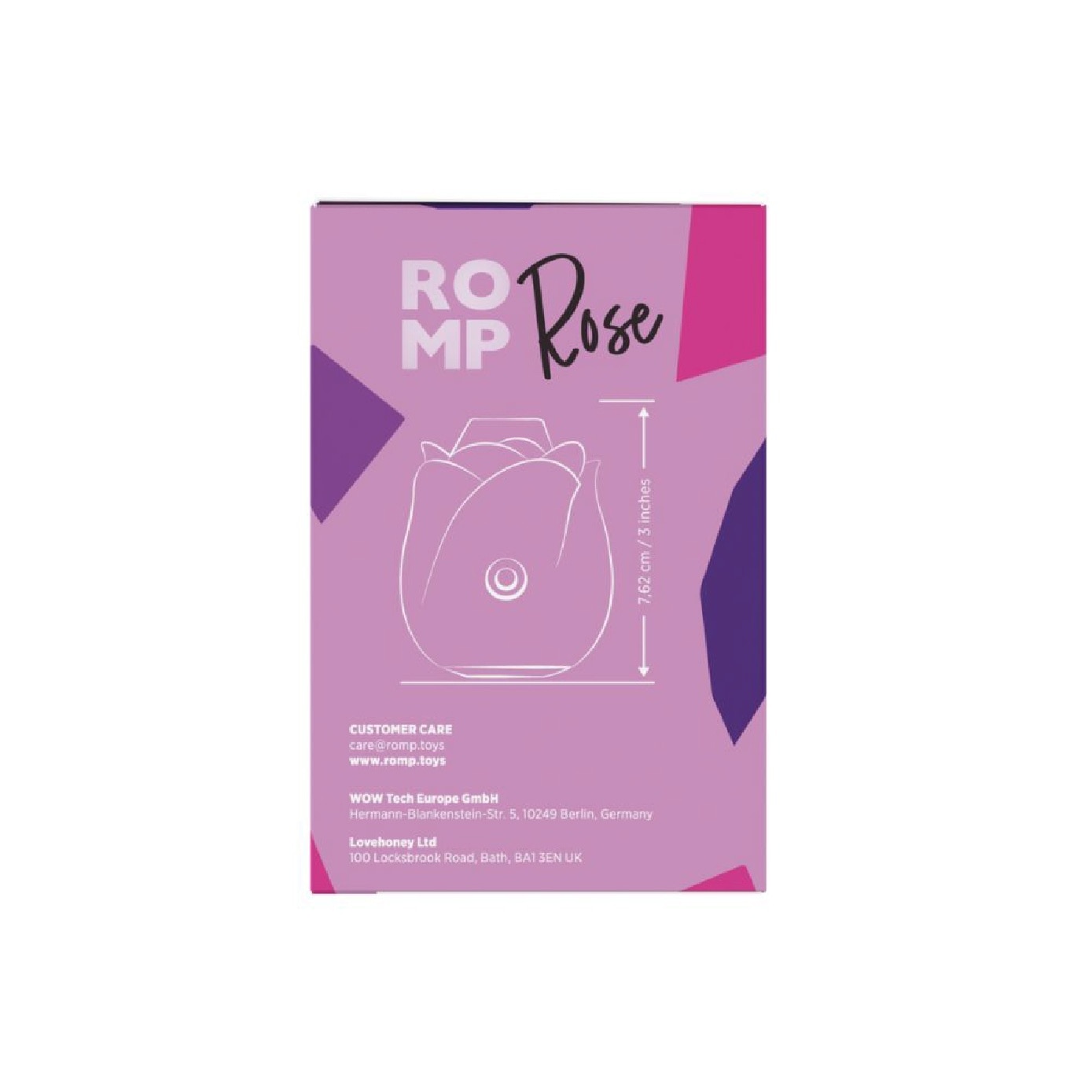 Rose Rechargeable Clitoral Stimulator Fall in Lust 1s
