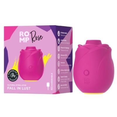 ROMP - Rose Rechargeable Clitoral Stimulator Fall in Lust 1s