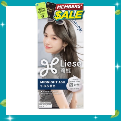 LIESE Creamy Bubble Midnight Ash (Easy DIY Foam Format) 1s image