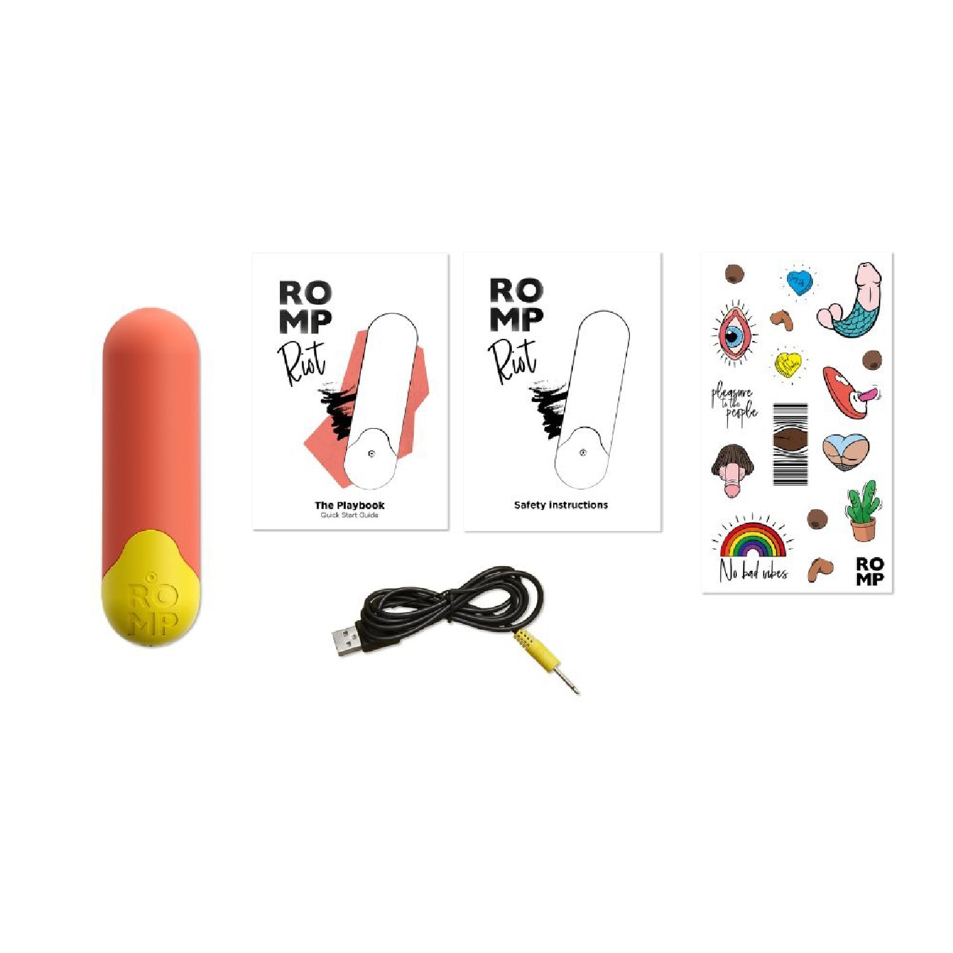 Riot Rechargeable Clitoral Stimulation Bullet Vibrator 1s