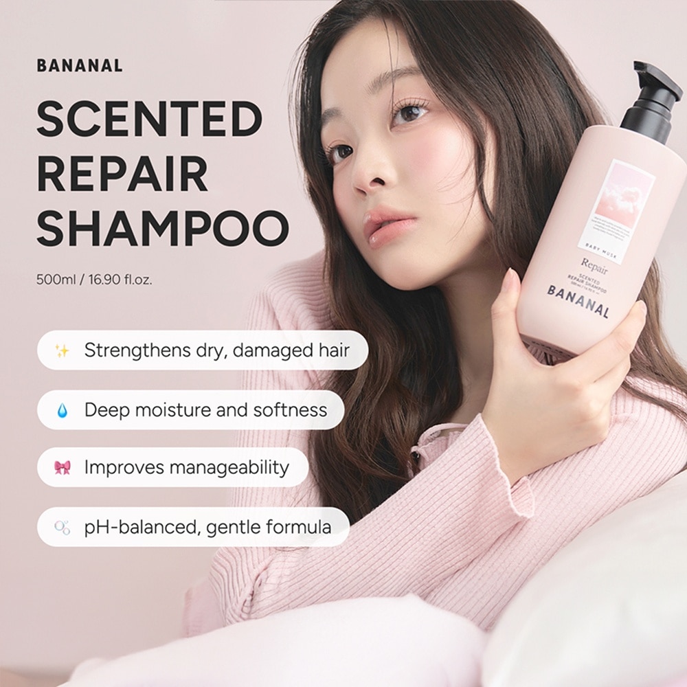 Scented Repair Shampoo Baby Musk 500ml