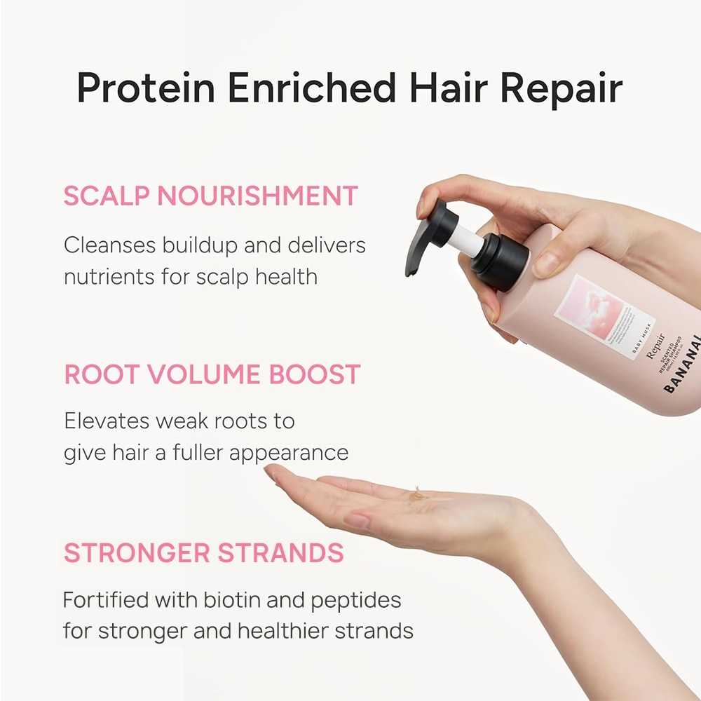 Scented Repair Shampoo Baby Musk 500ml