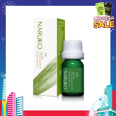 NARUKO Tea Tree Purifying Essential Oil (For Acne Treatment) 10ml