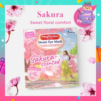MEGRHYTHM Steam Eye Mask Sakura 5s