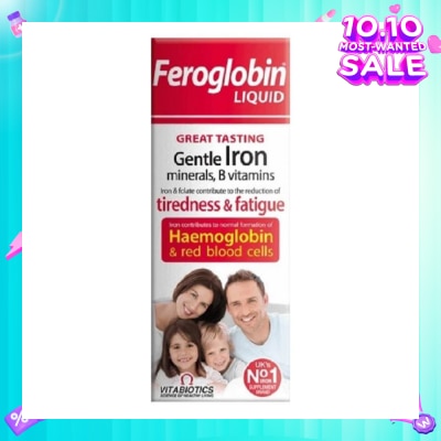 VITABIOTICS Feroglobin Vitamin B Liquid (Reduces Tiredness & Fatigue) 200ml