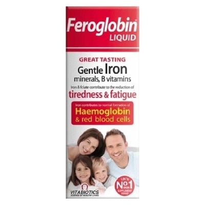 VITABIOTICS Feroglobin Vitamin B Liquid (Reduces Tiredness & Fatigue) 200ml