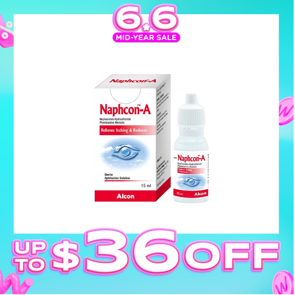 Alcon Naphcon-A Eye Drops 15ml