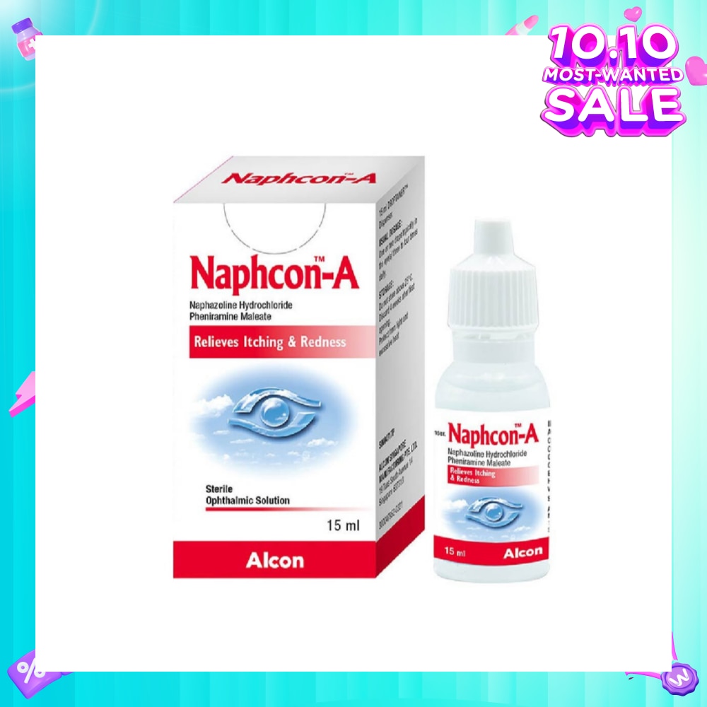 Alcon Naphcon-A Eye Drops 15ml