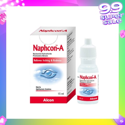 ALCON Alcon Naphcon-A Eye Drops 15ml