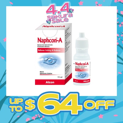 ALCON - Alcon Naphcon-A Eye Drops 15ml