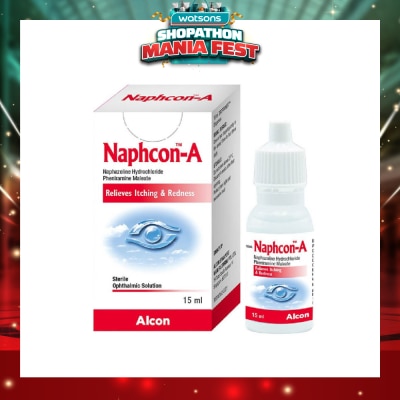 ALCON - Alcon Naphcon-A Eye Drops 15ml