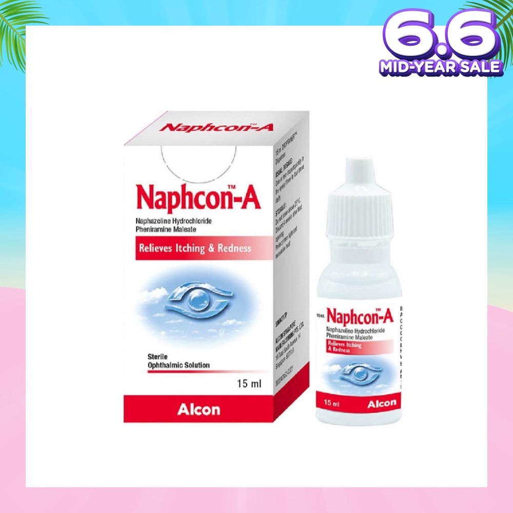 Alcon Naphcon-A Eye Drops 15ml