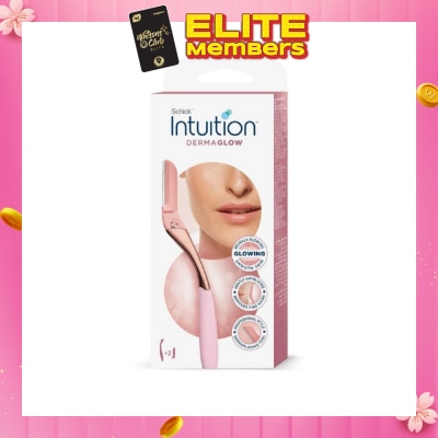 SCHICK Intuition DermaGlow Kit consists Handle 1s + Refill 2s