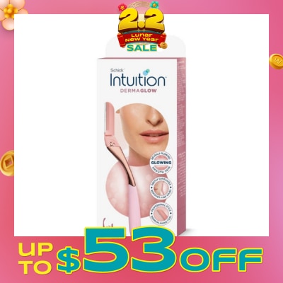 SCHICK Intuition DermaGlow Kit consists Handle 1s + Refill 2s