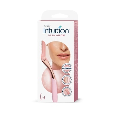 SCHICK Intuition DermaGlow Kit consists Handle 1s + Refill 2s