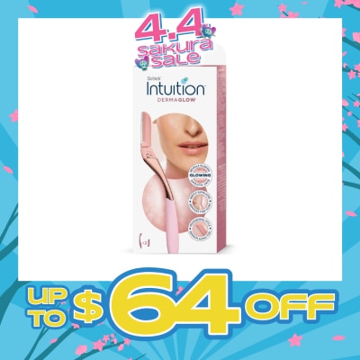 SCHICK - Intuition DermaGlow Kit consists Handle 1s + Refill 2s