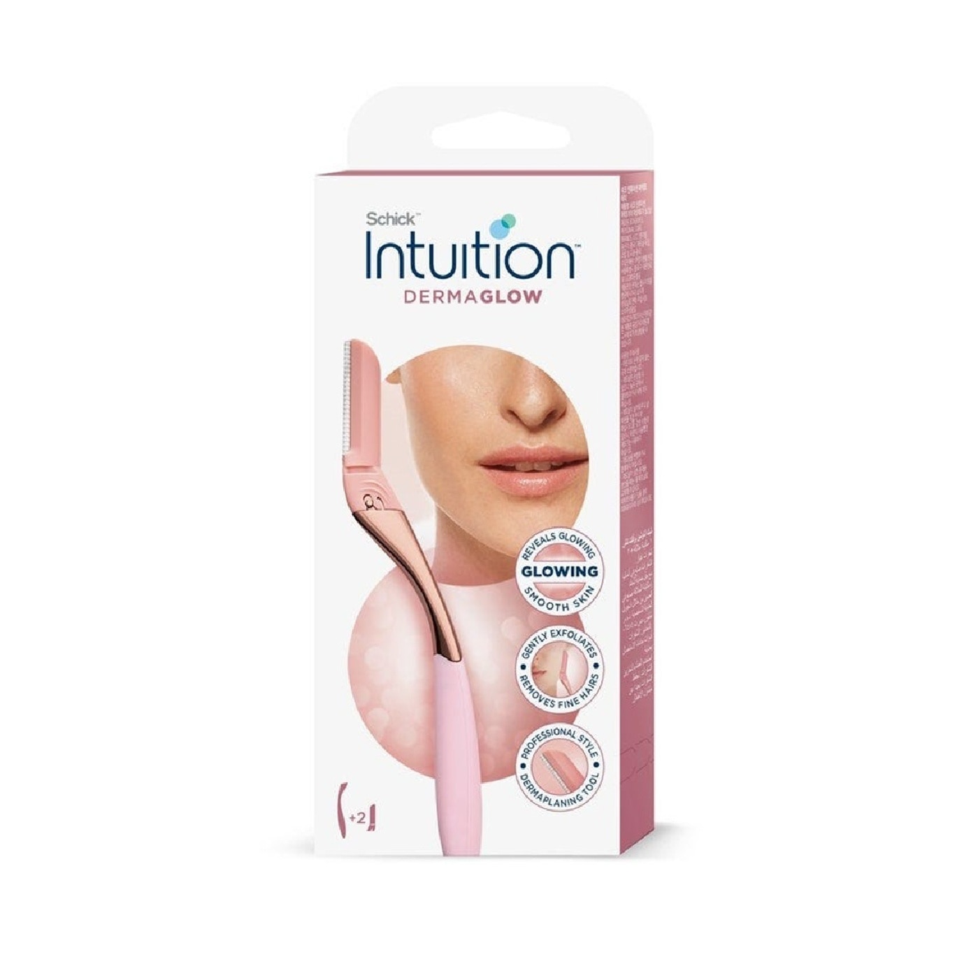 Intuition DermaGlow Kit consists Handle 1s + Refill 2s