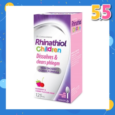 RHINATHIOL Children Cough Syrup 2% 125ml