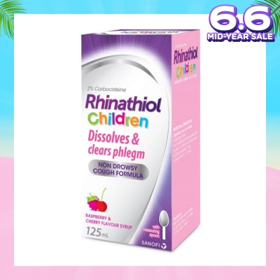 RHINATHIOL Children Cough Syrup 2% 125ml
