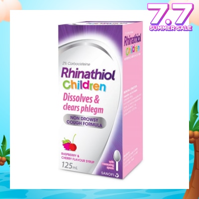 RHINATHIOL Children Cough Syrup 2% 125ml