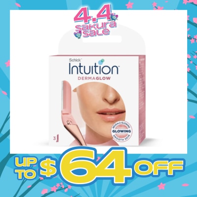 SCHICK - Intuition Dermaglow Refill 3s