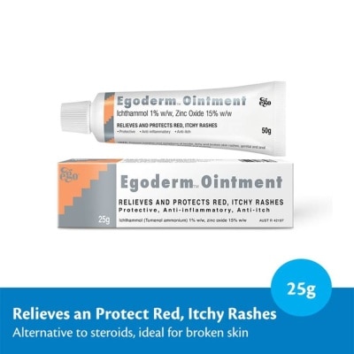 EGO QV Egoderm Ointment (Relieves and Protect Red Itchy Rashes) 25g