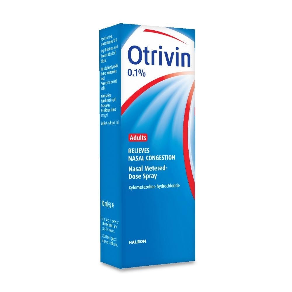 Nasal Metered Dose Spray 0.1% For Adults 10ml