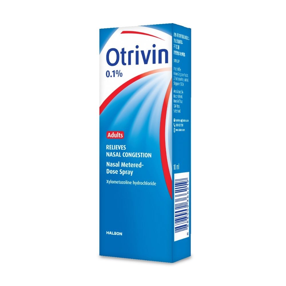 Nasal Metered Dose Spray 0.1% For Adults 10ml