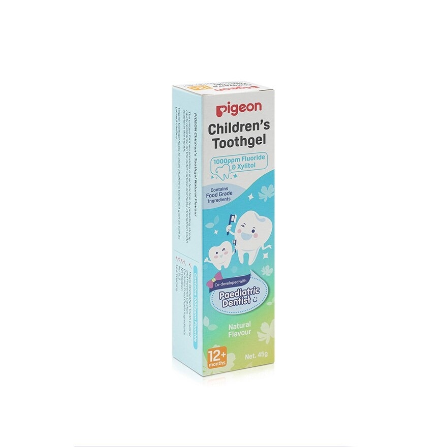 Children's Toothgel with Fluoride & Xylitol Natural Flavour (For 1 year old+) 45g