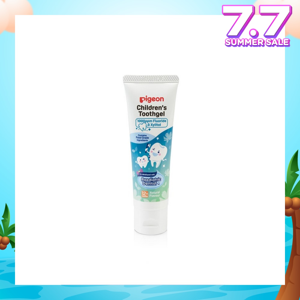 Children's Toothgel with Fluoride & Xylitol Natural Flavour (For 1 year old+) 45g
