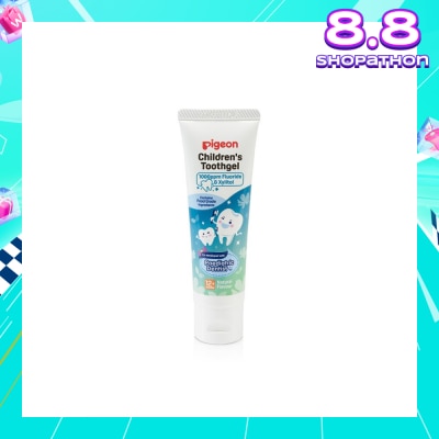 PIGEON Children's Toothgel with Fluoride & Xylitol Natural Flavour (For 1 year old+) 45g
