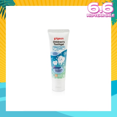 PIGEON Children's Toothgel with Fluoride & Xylitol Natural Flavour (For 1 year old+) 45g