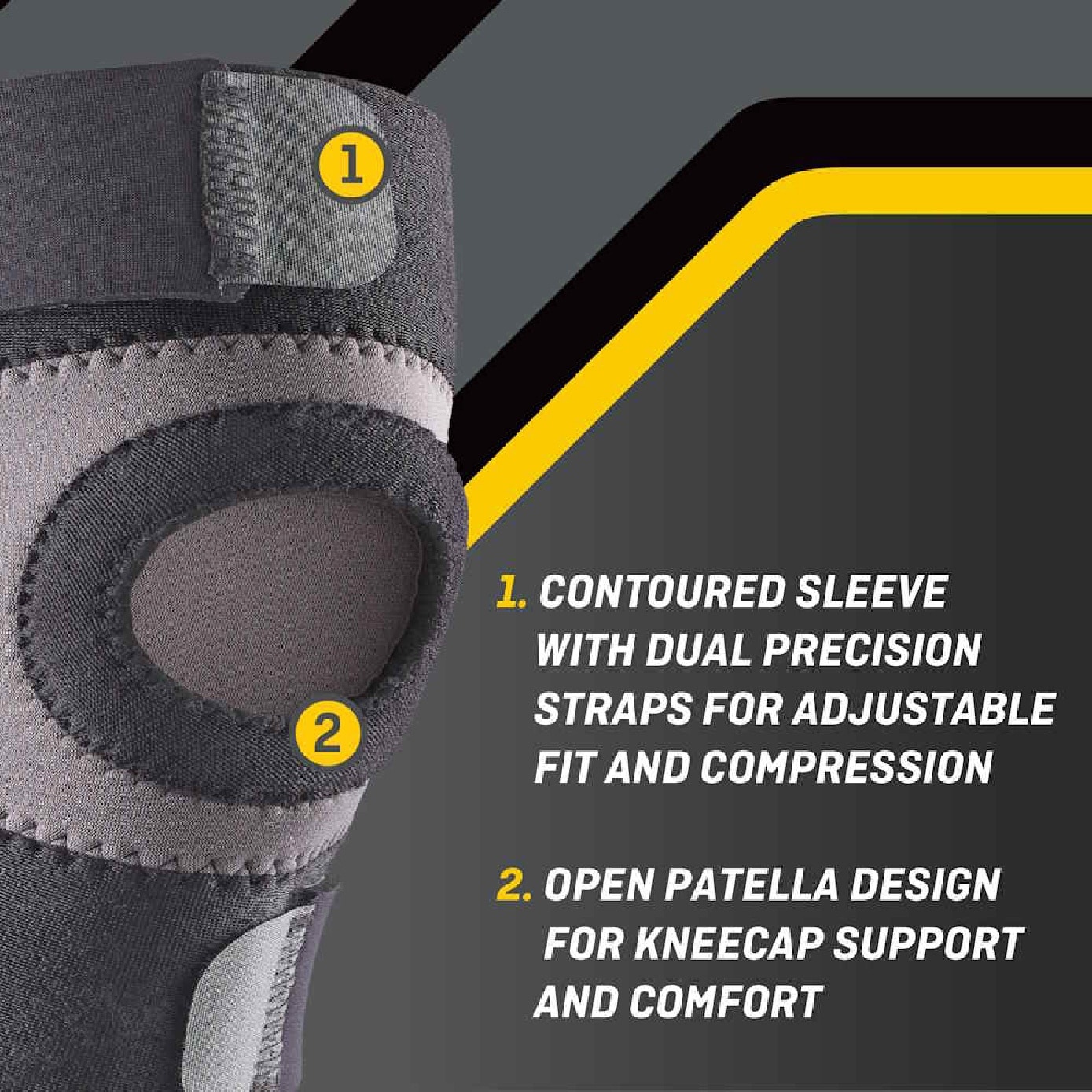 Knee Performance Support Moderate 45696ENR Size M 1s
