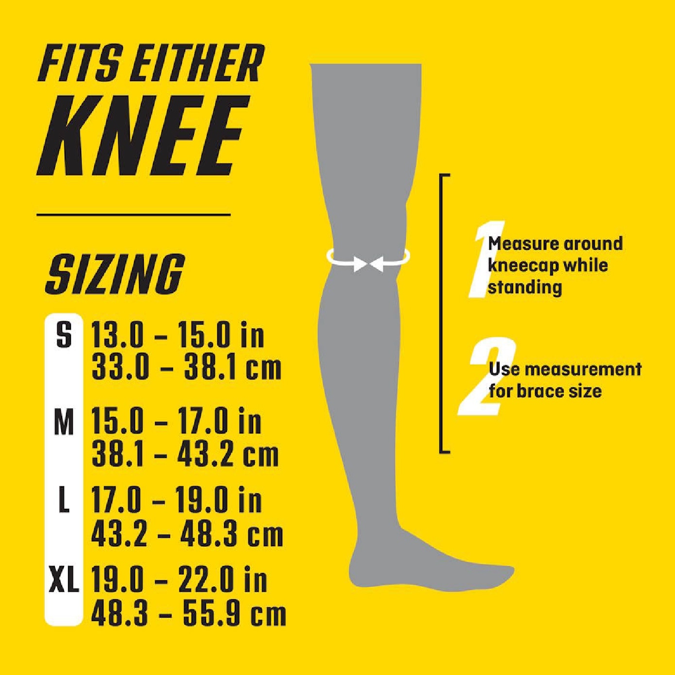 Knee Performance Support Moderate 45696ENR Size M 1s