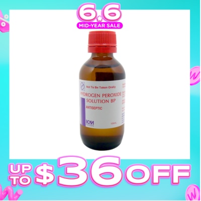 ICM PHARMA - Hydrogen Peroxide 3% Solution 100ml